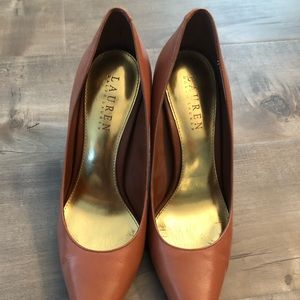 Ralph Lauren Tan Heels